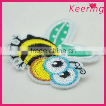 Cute Bee Custom Embroidery Patch for Clothing and Bags WEF-070 photo-3