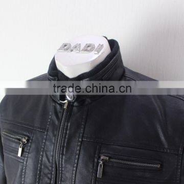Mens Welding Leather Jacket photo-2