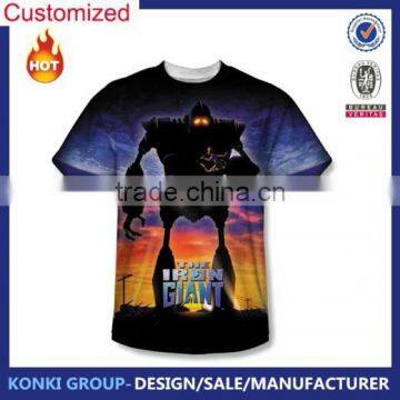 Custom Design tee shirt sublimation china