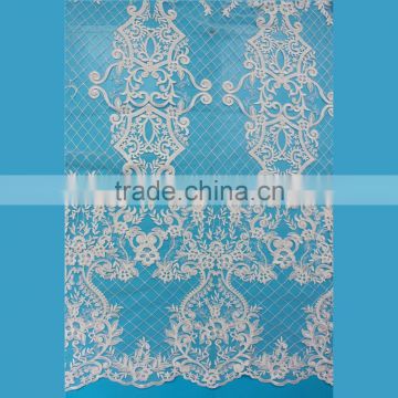 Factory direct sale nice guipure wedding dress making lace fabric