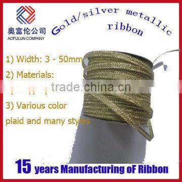 Wholesale High Quality Decoration Metallic Ribbon for Gift photo-3