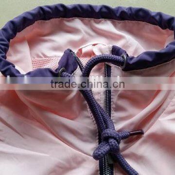 Garment Closeout Girl's Fashion Breathable Sport Jacket photo-3