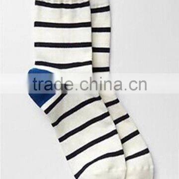 Personality Striped Cotton Female Socks photo-2