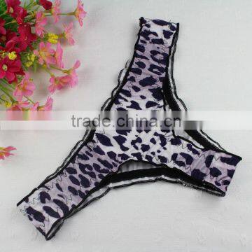 Stock Newest Hot New Cute Leopard Women Sey Cotton Briefs Panties Thongs G-string Lingerie Underwear Bragas Mujer Summer Style photo-2