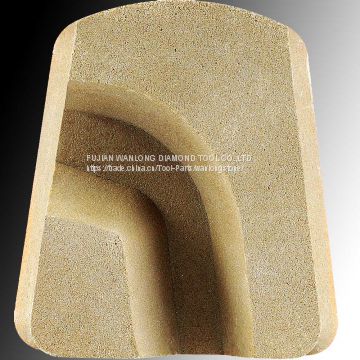 Diamond frankfurt compound abrasive for stone slab polishing -rough grinding and fine grinding tools for marble