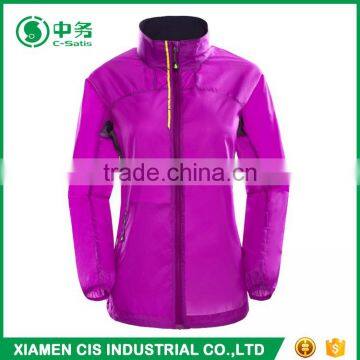 New Style Ultrathin Breathable Sunscreen Women Skin Windbreaker Jacket photo-4