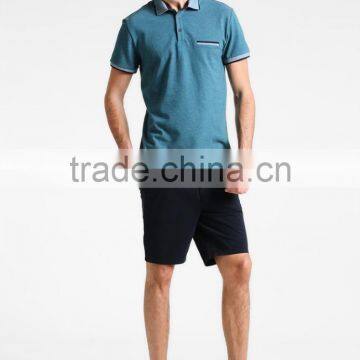 MGOO New Model Slim Fit Quick Dry Golf Shirt Men Three Buttons Pique Polo Shirts Wholesale photo-3