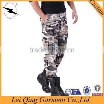 Custom High Quality Military Cargo Man Camouflage Pants