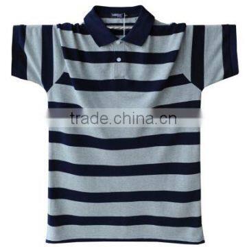 2017 Summer New Mens Stripe Short-sleeved Polo Shirt China Wholesale Casual Style Men Polo Shirt photo-3