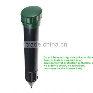 Garden Use China Supplier Battery Powered CE RoHS Sound Vibration Electronic Pest Control Mole Mice Repellent photo-5