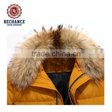 2016 Fashion Mens Fur Hood Jacket for Winter photo-3