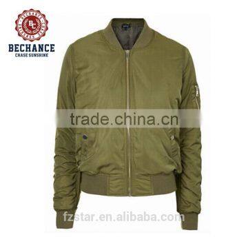 Man 100% polyester bomber jacket TD003