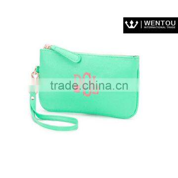 Preppy Style Monogrammed Small Zipper Bag Mini Smart Wristlet photo-5