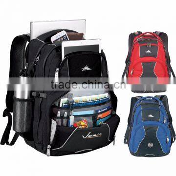 High Sierra Swerve 17" Computer Backpack - Padded Interior Computer Sleeve, Has Media Player Pocket and Comes With Your Logo. photo-2