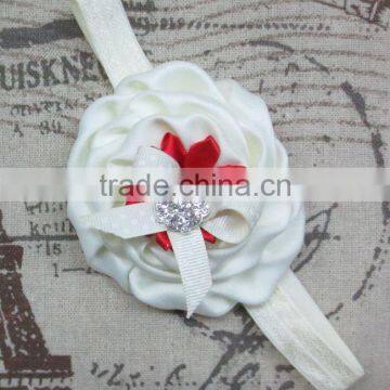 Factory Direct Polka Dot Bow Toddler Baby Flower Headband For Kids Hair Accessories photo-4