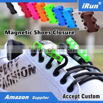 Creative DIY Lazy Magnetic Shoes Closure No-Tie Shoelace - Accept Custom - Amazon Supplier