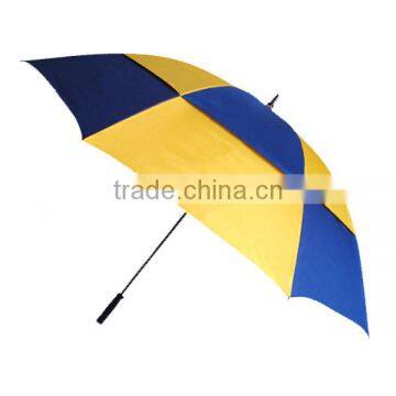 Colored printed logo promotional golf umbrella