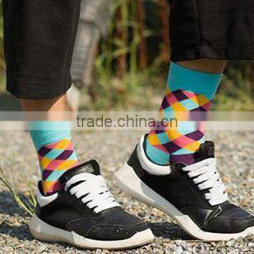 mans colorful new design fashion leisure socks