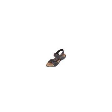 262BK black sandals