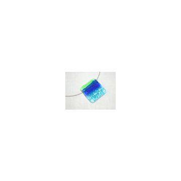 United Kingdom Fused Glass Necklace