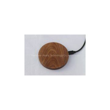 YA002 Walnut surface Wireless Fast Charger