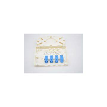 4 port FTTH Mini ODF,can instaill FC,SC,ST,LC adapter
