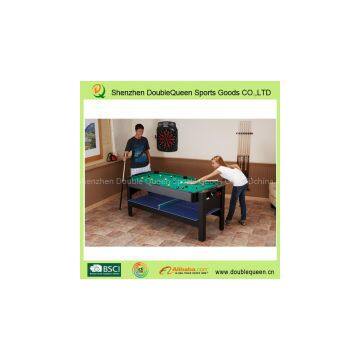 Doublequeen mini billiard table/table tennis table and air hockey table