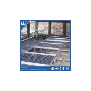 Low cost Stationary Benches and Tables for Greenhouse