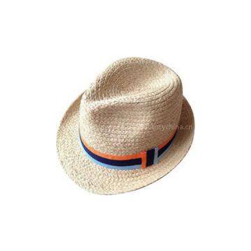 Straw Fedora Hat