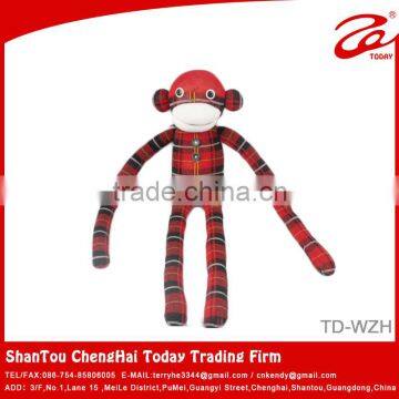 2014 wholesale sock monkey,custom plush toy