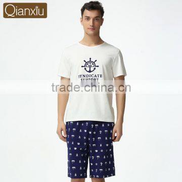 New Products Qianxiu Cheap Febulous Fashion Cotton Men Sleepwear