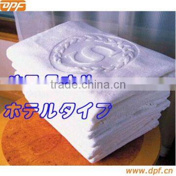 100% Cotton 16S 550gsm white plain design 70*140 hotel bath towel