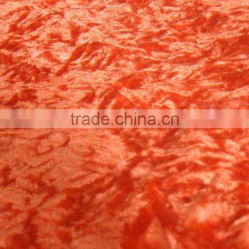 Crushed Woven Velvet Fabric--For Furnishing