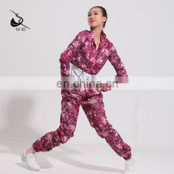 11416102 Flower Long Sleeve Sauna Suit