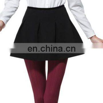 2014 high waist fashion skirt for girls fully lined simple and elgant design