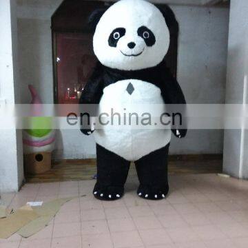 HI CE customized 3 meter panda inflatable costumes walking mascot