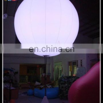 Wholesale inflatable LED light tripod balloon, advertising stand light balloon for decoration