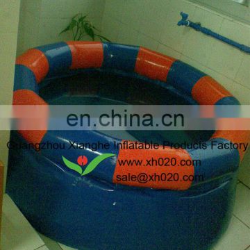 Round inflatable swimming pool for kids