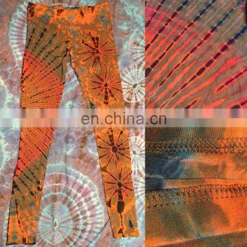 Unisex Wholesale Summer Tiedye Colorful pantstie dye pants.