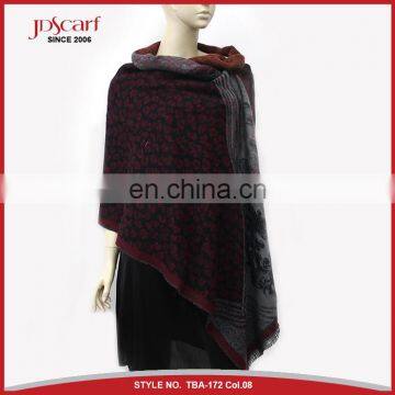 2017 new design witer acrylic scarf shedding pashmina scarf