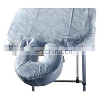 Disposable nonwoven fitted face cradle cover