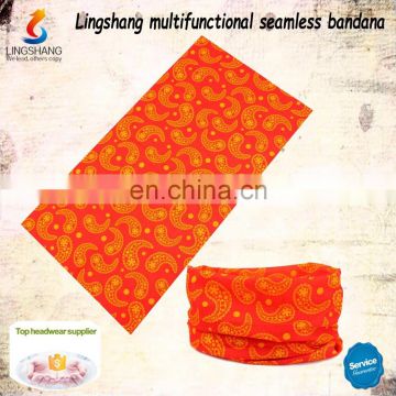 Seamless fishing bandana for sportswear, cheap wholesale bandana hot new products for 2016