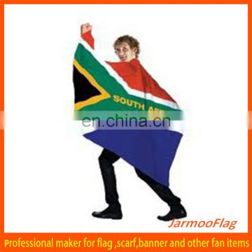 South Africa cap flag with sleeve