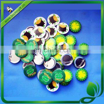low price promotional tin badge