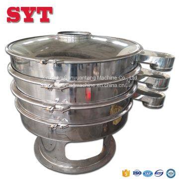 304 stainess steel food grade vibrating screen sifter machine