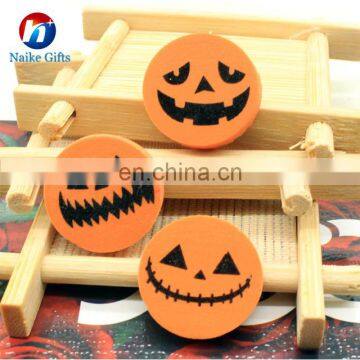 Funny Pumpkin Shape Design Low Pricer High Quality Eraser photo-3