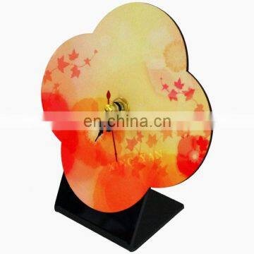Sublimation MDF Wall Clock for Home Decoration Sublimation MDF Desk Clock DIY Clock photo-2