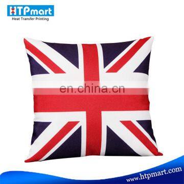 Custom Decorative Sublimation Digital Full Printing Canvas Blank Hotel Pillow Cover