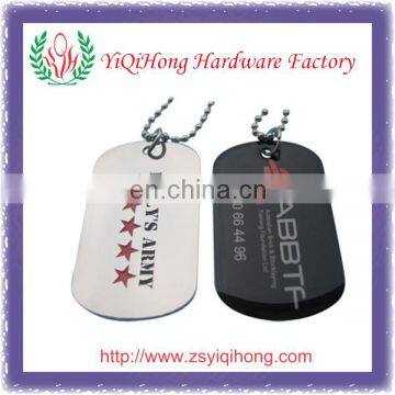 custom metal dog tag