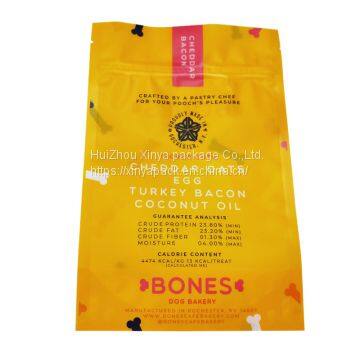 High Quality Hot Sale Moisture Proof Plastic Pet Food Feed Bag Pet Food Packaging Treat Bag With Transparent Window photo-2